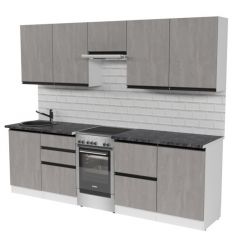 Кухонный гарнитур Сюита мега 2500 мм в Казани - kazan.mebel24.online | фото 4