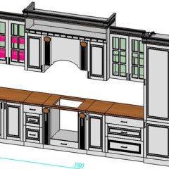 Кухонный гарнитур Верона 3.9 (крем) композиция №2 в Казани - kazan.mebel24.online | фото 6