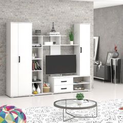 Шкаф Торонто (Белый текстурный) в Казани - kazan.mebel24.online | фото 2