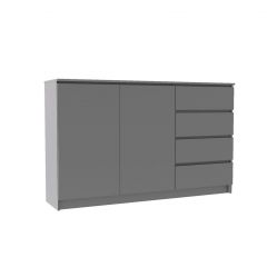 МОРИ МК 1600.1 Комод (графит) в Казани - kazan.mebel24.online | фото 2