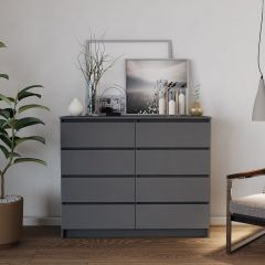 МОРИ МК 1200.8 Комод (графит) в Казани - kazan.mebel24.online | фото