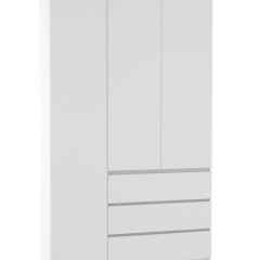 МОРИ МШ 1200.1 Шкаф (белый) в Казани - kazan.mebel24.online | фото 2