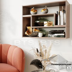 Полка Смарт 2 крафт в Казани - kazan.mebel24.online | фото 2