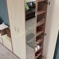 Прихожая ДОМИНО mini Бодега темный/светлый в Казани - kazan.mebel24.online | фото 4