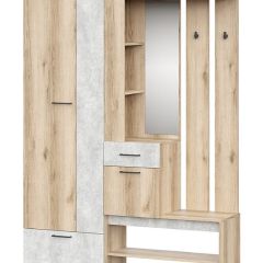 ФАВОРИТ 1 Прихожая (Дуб Делано/Цемент Светлый) в Казани - kazan.mebel24.online | фото 2
