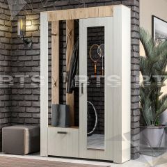 Прихожая Франк (Крафт/Ясень белый) в Казани - kazan.mebel24.online | фото 2