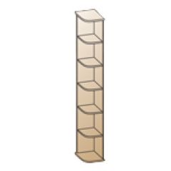 Прихожая Карина композиция 8 (Гикори Джексон светлый) в Казани - kazan.mebel24.online | фото 8