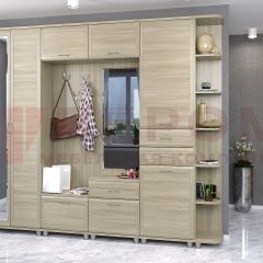 Прихожая Мелисса композиция 5 (Ясень Асахи) в Казани - kazan.mebel24.online | фото