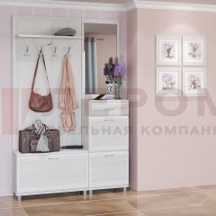 Прихожая Мелисса композиция 8 (Снежный Ясень) в Казани - kazan.mebel24.online | фото