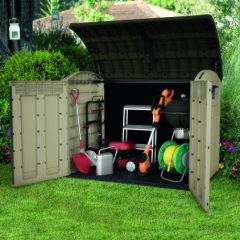 Садовый шкаф Стор ит Аут Ультра (STORE IT OUT ULTRA 2000 L) 2000 л, бежевый в Казани - kazan.mebel24.online | фото 7