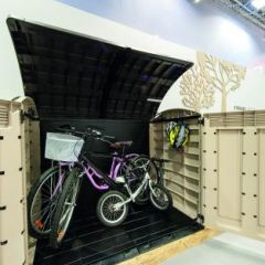 Садовый шкаф Стор ит Аут Ультра (STORE IT OUT ULTRA 2000 L) 2000 л, бежевый в Казани - kazan.mebel24.online | фото 10