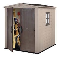 Сарай Фактор 6х6 (Factor 6x6) бежевый/серо-коричневый в Казани - kazan.mebel24.online | фото 3