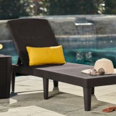 Шезлонг Джайпур (Jaipur Sun lounger) виски-коричневый в Казани - kazan.mebel24.online | фото 3