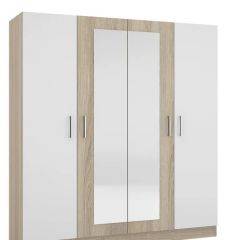 Шкаф 4-х створчатый Леси + Зеркало в Казани - kazan.mebel24.online | фото 3
