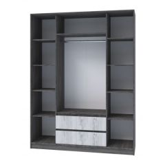 Шкаф 4х створчатый НКМ Милана секция №22 в Казани - kazan.mebel24.online | фото 2