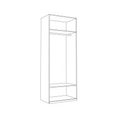 Шкаф для одежды 13.329 Валенсия в Казани - kazan.mebel24.online | фото 2