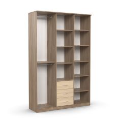 Шкаф комбинированный Дуэт Люкс без зеркала в Казани - kazan.mebel24.online | фото 2