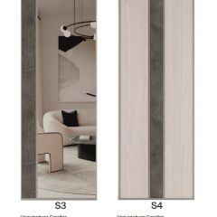 Шкаф-купе 1300 серии SILVER S1+S1+B2+PL2 (2 ящика+1 штанга+1 полка) профиль «Серебро» в Казани - kazan.mebel24.online | фото 9