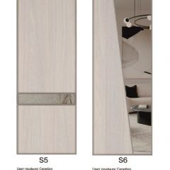 Шкаф-купе 1300 серии SILVER S1+S1+B2+PL2 (2 ящика+1 штанга+1 полка) профиль «Серебро» в Казани - kazan.mebel24.online | фото 11
