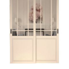 Шкаф-купе 1500 серии NEW CLASSIC K2+K2+B2+PL2(2 ящика+1 штанга+1 полка) профиль «Капучино» в Казани - kazan.mebel24.online | фото 14