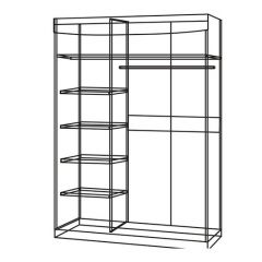 Шкаф-купе 1600 без зеркала "Мария-Луиза 6.16" в Казани - kazan.mebel24.online | фото 4
