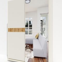 Шкаф-купе 1600 серии SOFT D6+D4+B2+PL2 (2 ящика+1штанга+1 полка) профиль «Капучино» в Казани - kazan.mebel24.online | фото 2