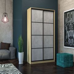 Шкаф-купе Лофт 1200 Шк12-60 (Дуб Сонома) в Казани - kazan.mebel24.online | фото 14