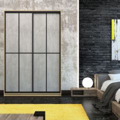 Шкаф-купе Лофт 1600 Шк16-47 (Дуб Сонома) в Казани - kazan.mebel24.online | фото 13