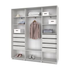МАРТИН Шкаф-купе с зеркалом Шимо светлый (2200*450) М422 в Казани - kazan.mebel24.online | фото 4