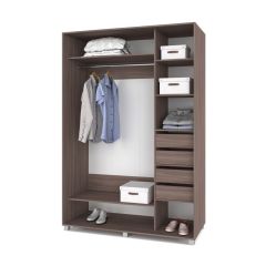 РОЛАНД Шкаф-купе с зеркалами Шимо темный (600*1800) Р683 в Казани - kazan.mebel24.online | фото 4
