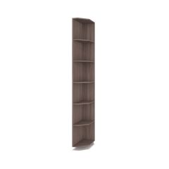 РОЛАНД Шкаф-купе с зеркалом Шимо темный (450*1000) Р402 в Казани - kazan.mebel24.online | фото