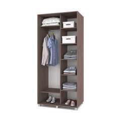 РОЛАНД Шкаф-купе с зеркалом Шимо темный (600*1000) Р602 в Казани - kazan.mebel24.online | фото 2
