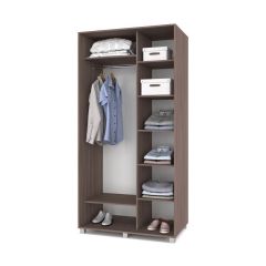 РОЛАНД Шкаф-купе с зеркалом Шимо темный (600*1100) Р612 в Казани - kazan.mebel24.online | фото 2