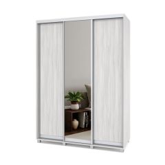 РОЛАНД Шкаф-купе с зеркалом Шимо темный (600*1600) Р662 в Казани - kazan.mebel24.online | фото