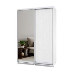 РОЛАНД Шкаф-купе зеркалом Анкор светлый (600*1500) Р652 в Казани - kazan.mebel24.online | фото