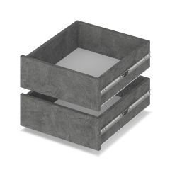 РОЛАНД Шкаф-купе зеркалом Камень темный (600*1500) Р652 в Казани - kazan.mebel24.online | фото 3