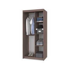 ТОМАС Шкаф-купе с зеркалом Шимо темный/светлый Т22 в Казани - kazan.mebel24.online | фото 2