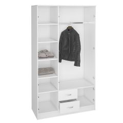 Шкаф Ронда ШК-3 с зеркалом (Белый) в Казани - kazan.mebel24.online | фото 2