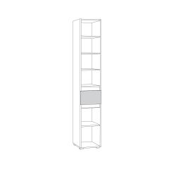 Шкаф с ящиком 13.202 Сидней в Казани - kazan.mebel24.online | фото 2