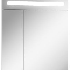 Шкаф-зеркало Аврора 65 с подсветкой LED Домино (DV8006HZ) в Казани - kazan.mebel24.online | фото