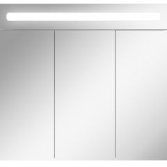 Шкаф-зеркало Аврора 80 с подсветкой LED Домино (DV8009HZ) в Казани - kazan.mebel24.online | фото 4