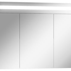 Шкаф-зеркало Аврора 90 с подсветкой LED Домино (DV8011HZ) в Казани - kazan.mebel24.online | фото