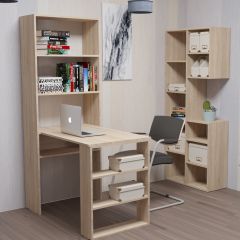 Стеллаж Элемент-1 (дуб сонома) в Казани - kazan.mebel24.online | фото 6