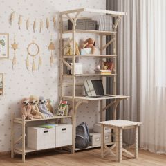 Стеллаж+стол Конструктор Арт.СRСт1-1 в Казани - kazan.mebel24.online | фото 4