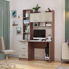 Стол компьютерный ПКС-5 Шимо темный/Шимо светлый в Казани - kazan.mebel24.online | фото