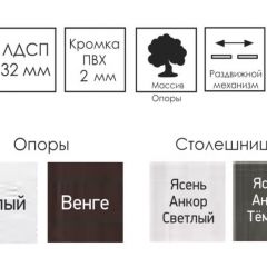 Стол раскладной Ялта-2 (опоры массив резной) в Казани - kazan.mebel24.online | фото 4