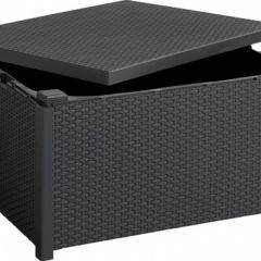 Стол-сундук Арика (Arica storage table) графит в Казани - kazan.mebel24.online | фото 2