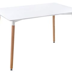 Стол деревянный Table 110 white / wood в Казани - kazan.mebel24.online | фото