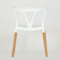 Стул Barneo N-218 Wishbone интерьерный кухонный белый в Казани - kazan.mebel24.online | фото 2