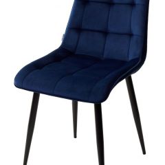 Стул CHIC BLUVEL-86 NAVY BLUE / черный каркас М-City в Казани - kazan.mebel24.online | фото
